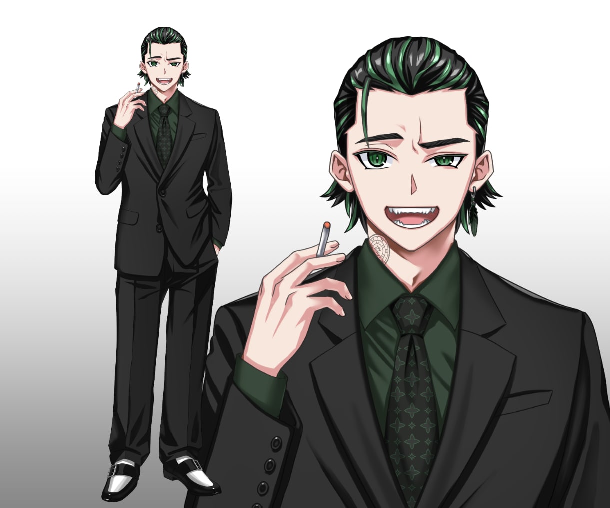 IRIAM用立ち絵イラスト描きます キャラクターデザイン料も込み！修正回数無制限！ イメージ3
