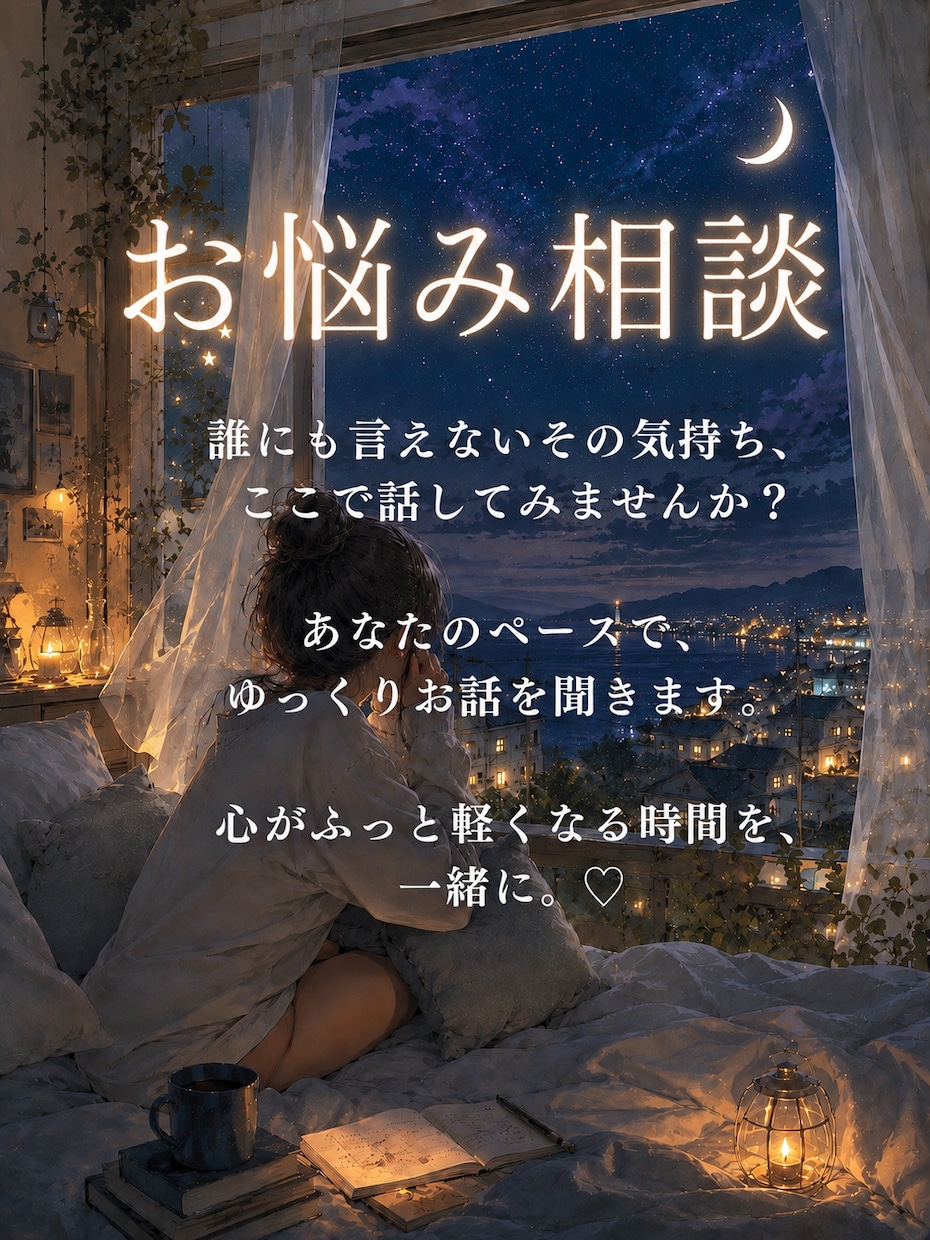 心の悩みに一緒に寄り添います 大丈夫、1人じゃないです。解決を導きましょう イメージ1