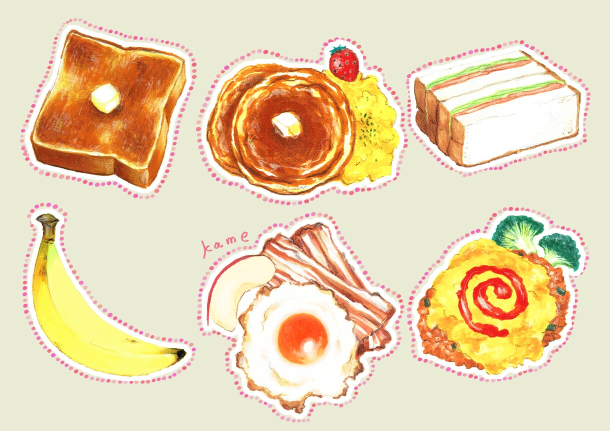 商用可◇イラスト作成します イラストカット5点セットで承ります。 イメージ7