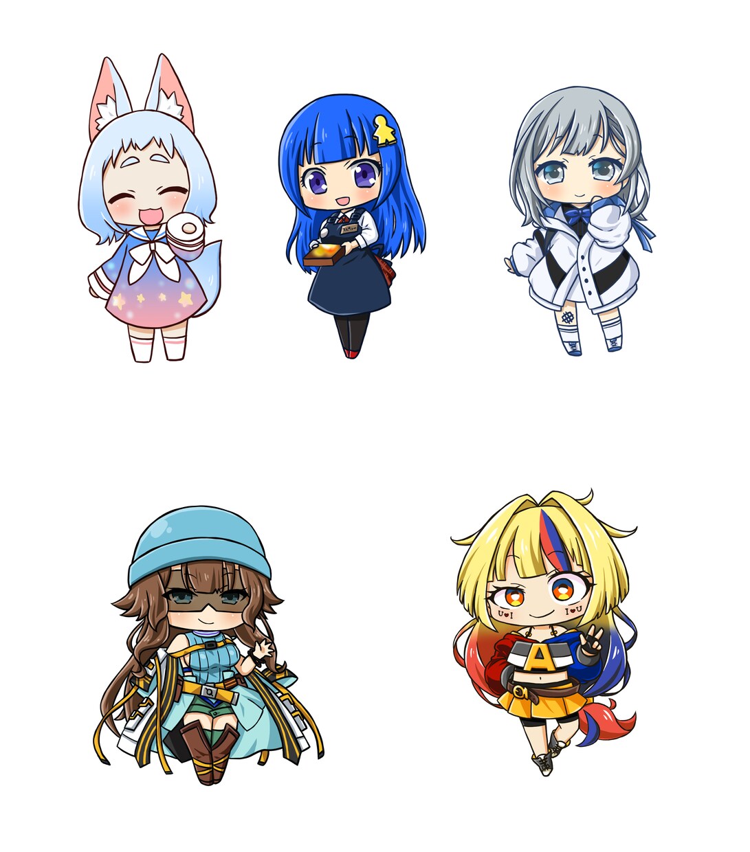 配信者様にオススメ！動画用イラスト描きます 【商用利用料込】配信画面以外も対応可能！ イメージ7