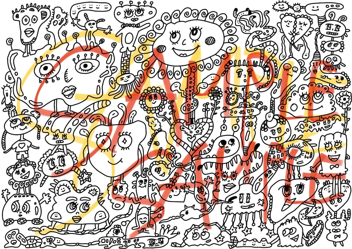ご希望のイラストを描きます テーマに合わせて世界に一つだけのイラストを作ります！ イメージ1