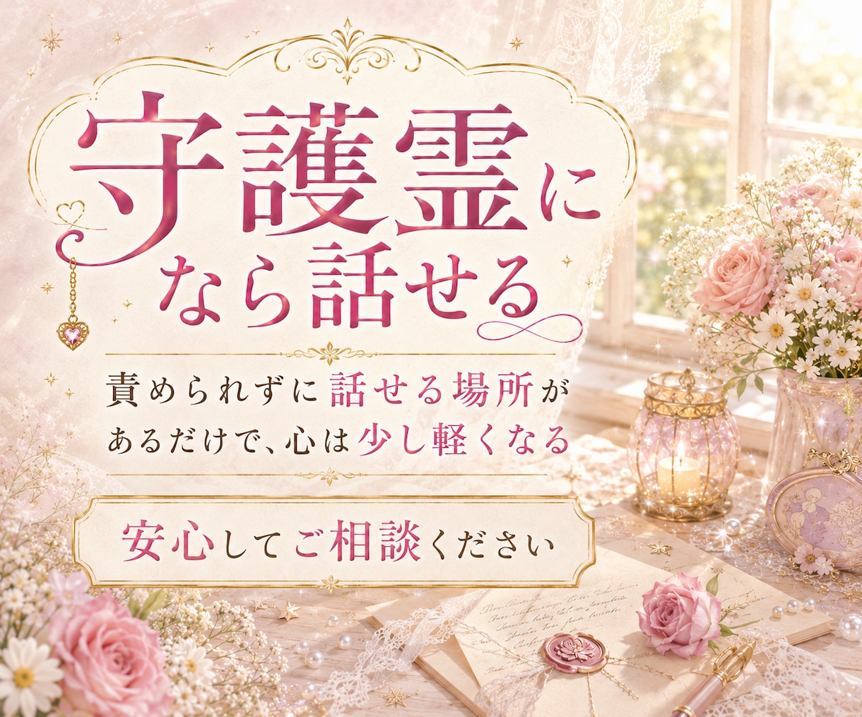 守護霊から恋愛への助言を霊視鑑定します 誰にも言えない恋、守護霊になら話せるかも イメージ2