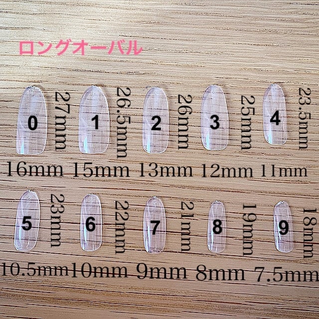 サイズ計測用チップの販売ページになります サイズで迷わない、自爪にぴったりなネイルチップで安心♪ イメージ5