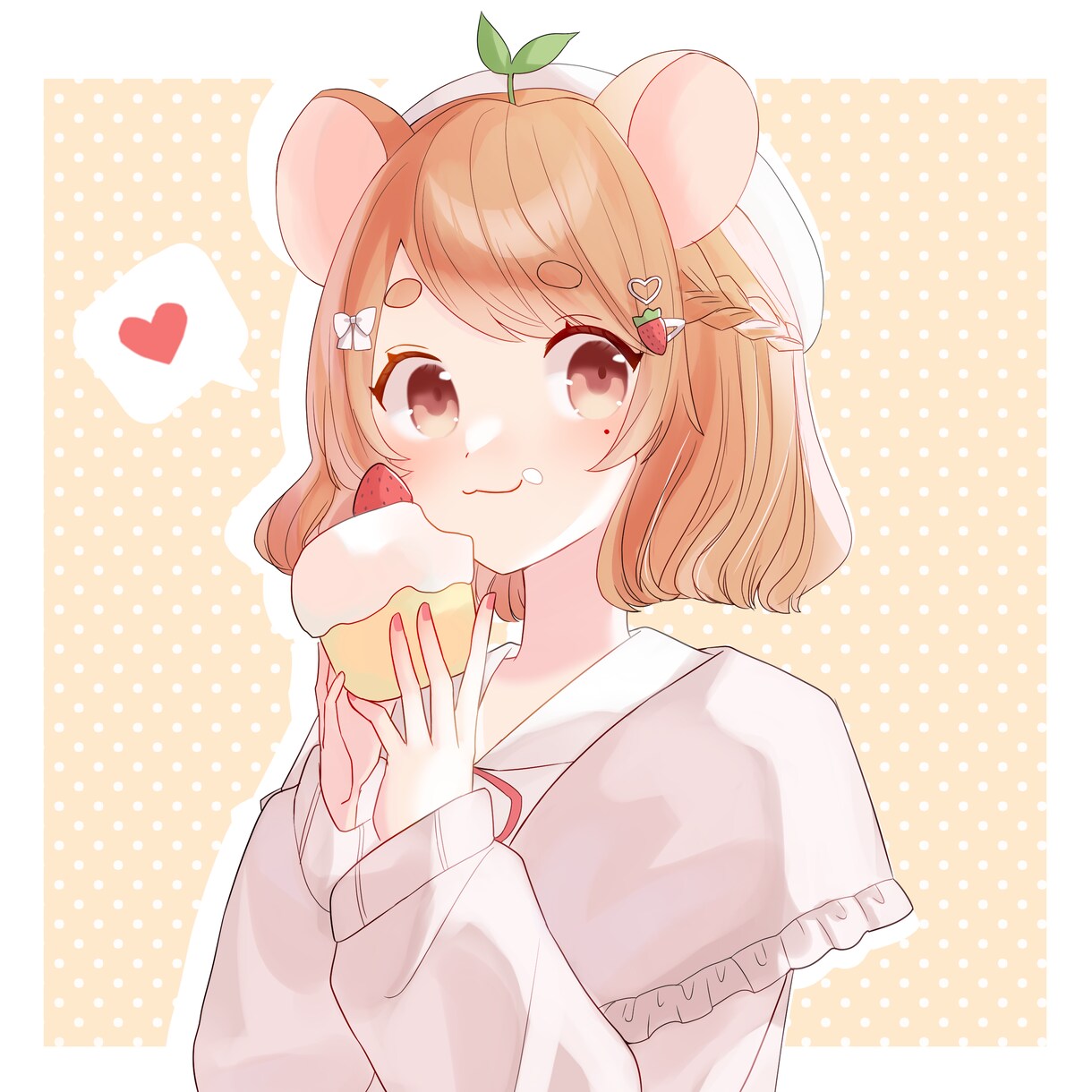 かわいいアイコンイラストお描きします Twitter、インスタ、YouTubeなどに使えます♪ イメージ1
