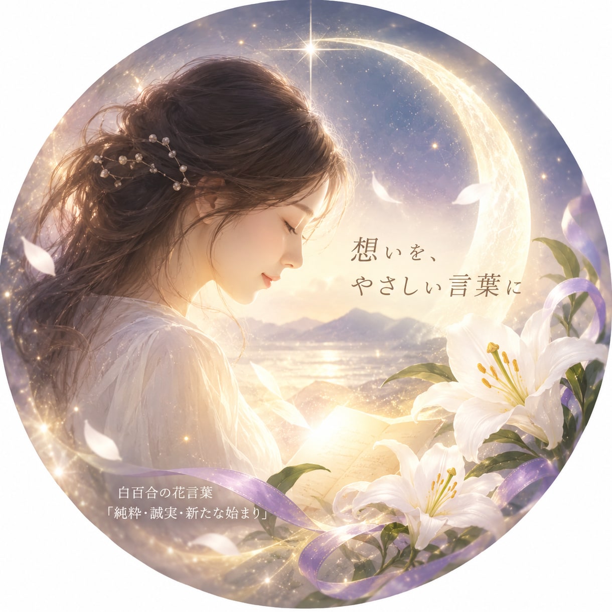 手紙・LINE・メールの文章を心を込めて作ります 心に秘めた想いを、光ある言葉へ結びます イメージ1