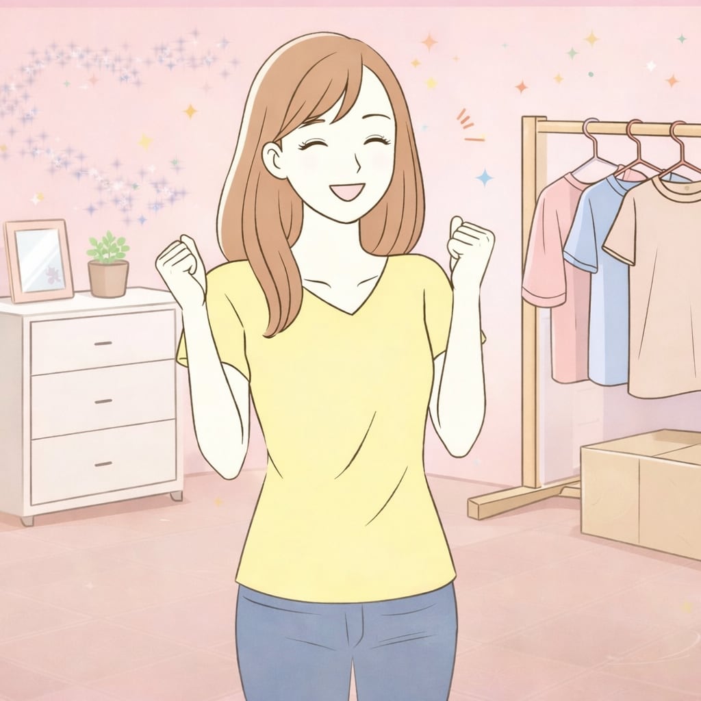 似合う服、似合わない服を見極め、洋服の断捨離します 片付けたいのに片付かない!似合う服装がわからない! イメージ3