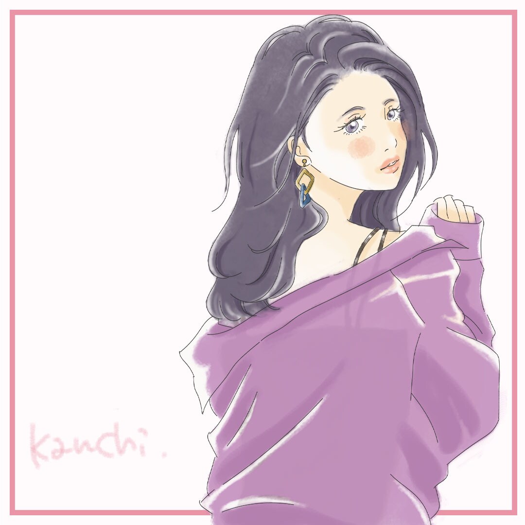 女性に人気♡オシャレなイラスト、似顔絵描きます ふんわり系、おしゃれ系で描きます！ イメージ7