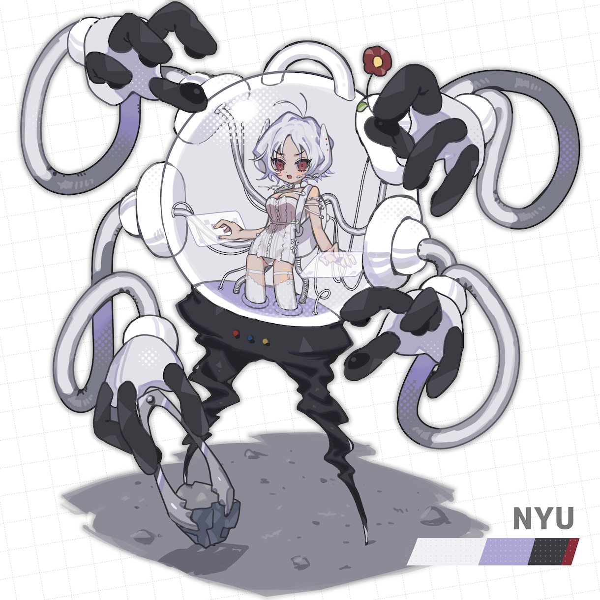 商業利用可◎ポップなキャライラスト描きます ＼立ち絵からキャラ・衣装デザインまで／ イメージ3
