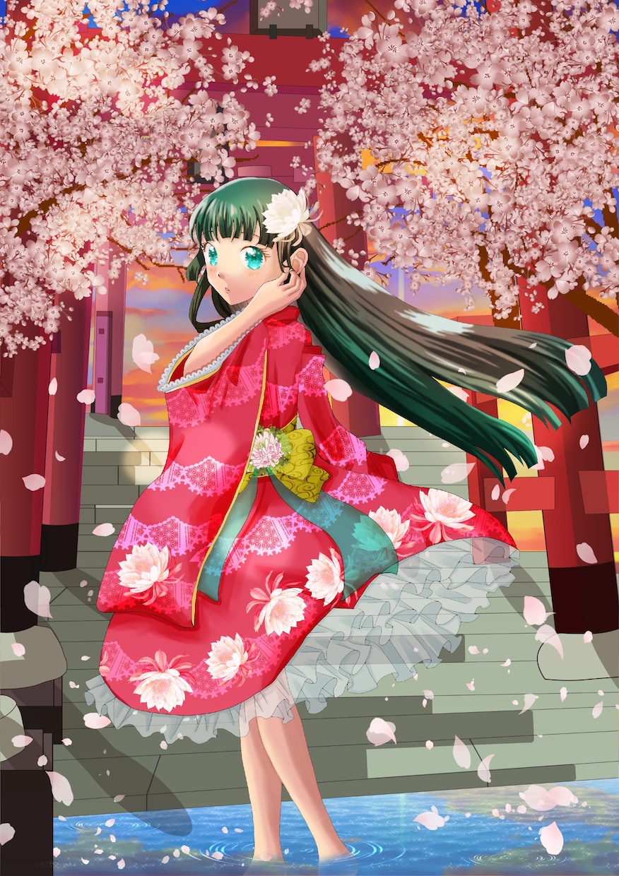 一枚絵、歌ってみたサムネ等お描きします あなただけの一枚をお届けします イメージ2