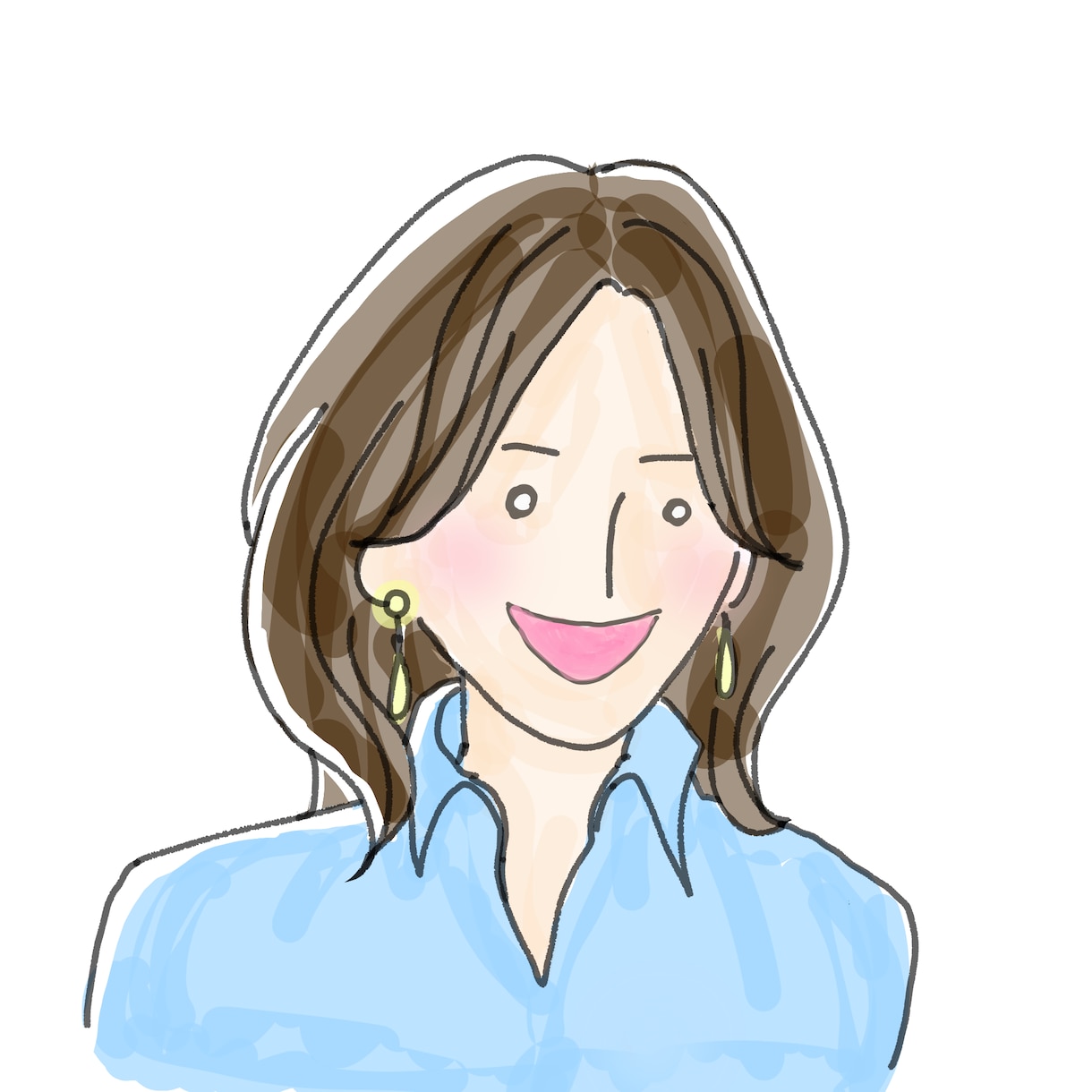 ゆるくておしゃれな似顔絵描きます 雰囲気あなた！なおしゃれイラスト描きます イメージ8