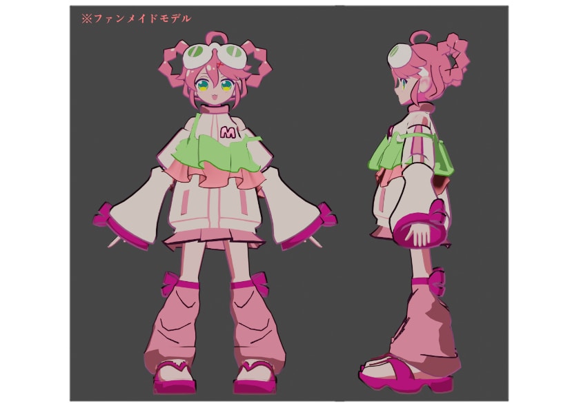 Vtuber様の3Dモデリング承ります フルスクラッチであなただけのモデルを一から制作！ イメージ4