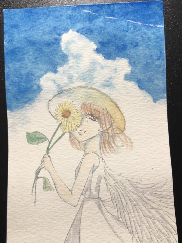 ハガキにイラスト描きます お手紙を添えて大切な人への贈り物にもどうぞ。 イメージ1