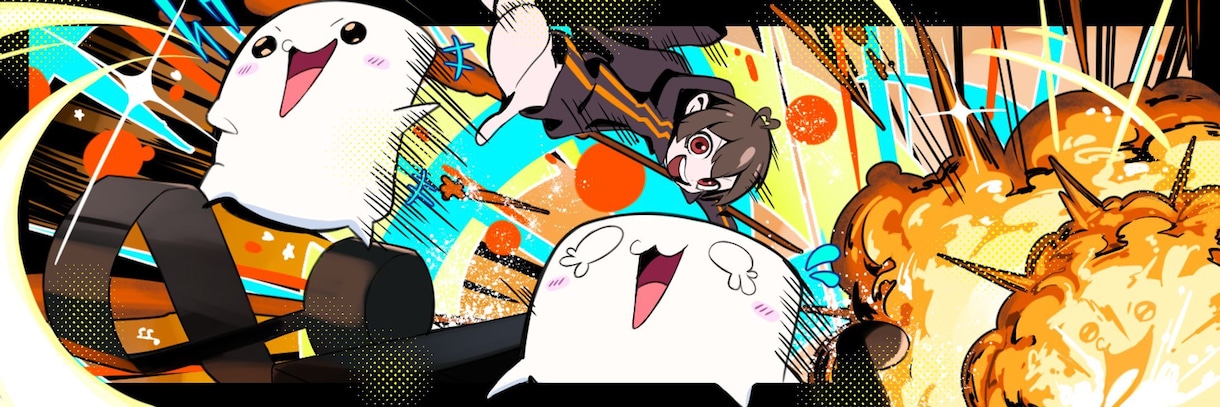 抽象的な想いを自身の作風で視覚に落とします 他のイラストと違ったテイストが欲しい方は特におすすめです。 イメージ4