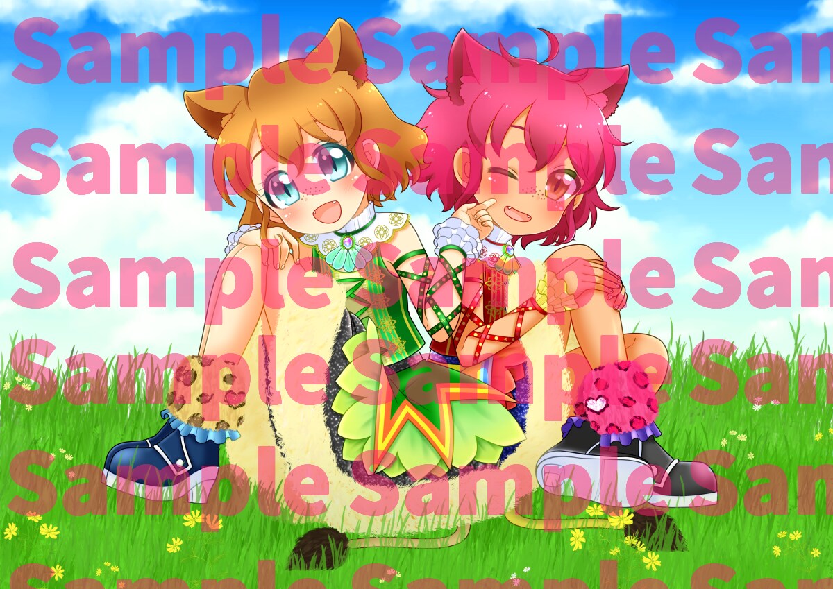 大きいサイズのイラストを描きます A4サイズ等、サイズの大きなイラスト作成、夢絵等 イメージ6