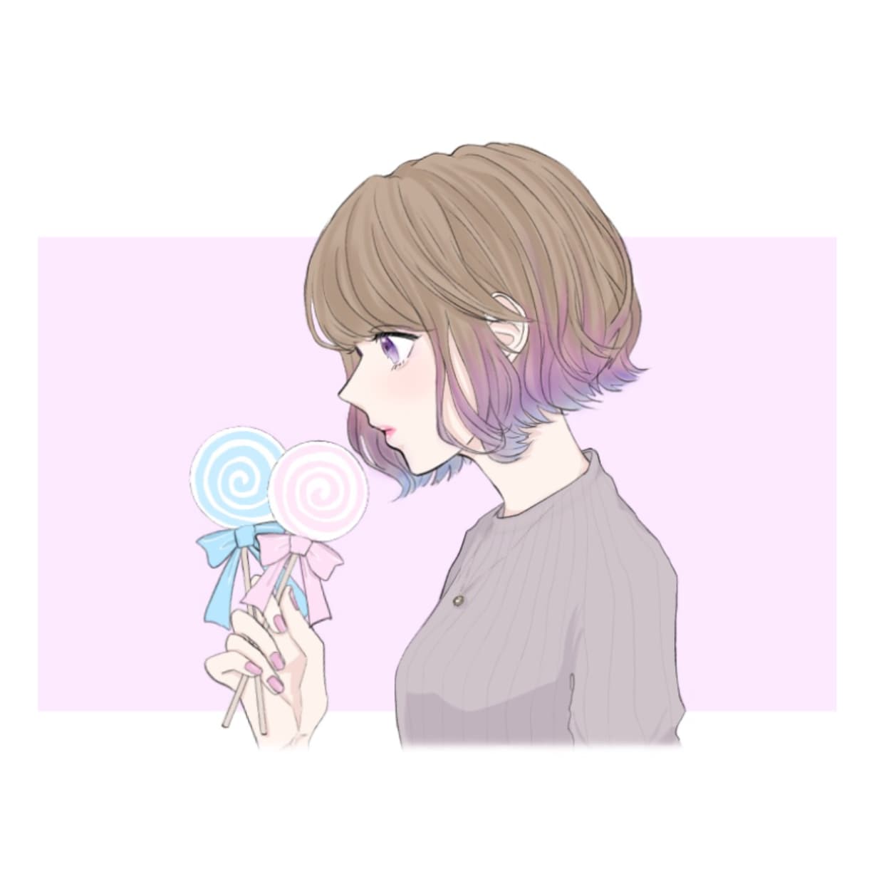 SNSなどのアイコン描きます あなただけの特別なアイコンになるよう丁寧にやり取りします❁⃘ イメージ2