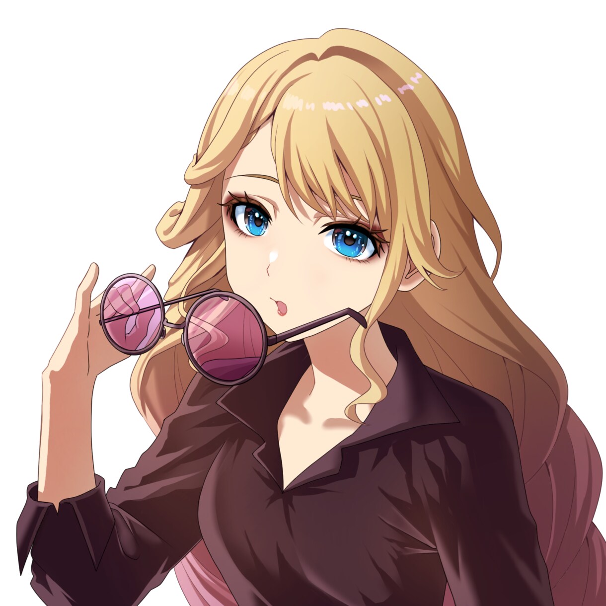 アニメ塗りの可愛い女の子のアイコンを描きます 可愛い系、儚い系の女の子のイラストが好きな方へ！ イメージ5