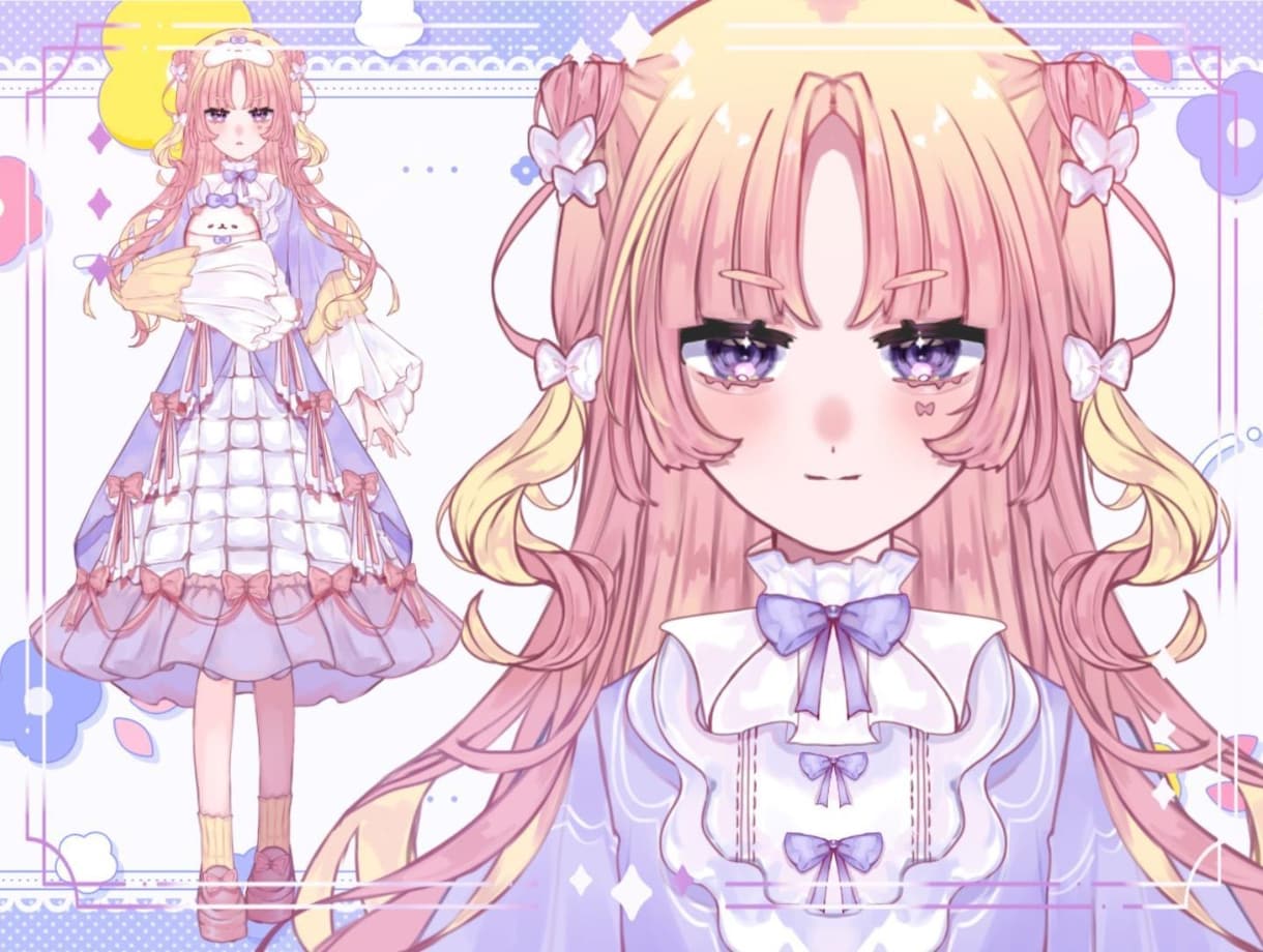 最高にカワイイLive2Dモデルを制作します Vtuberになりたい貴方へ✨ イメージ8