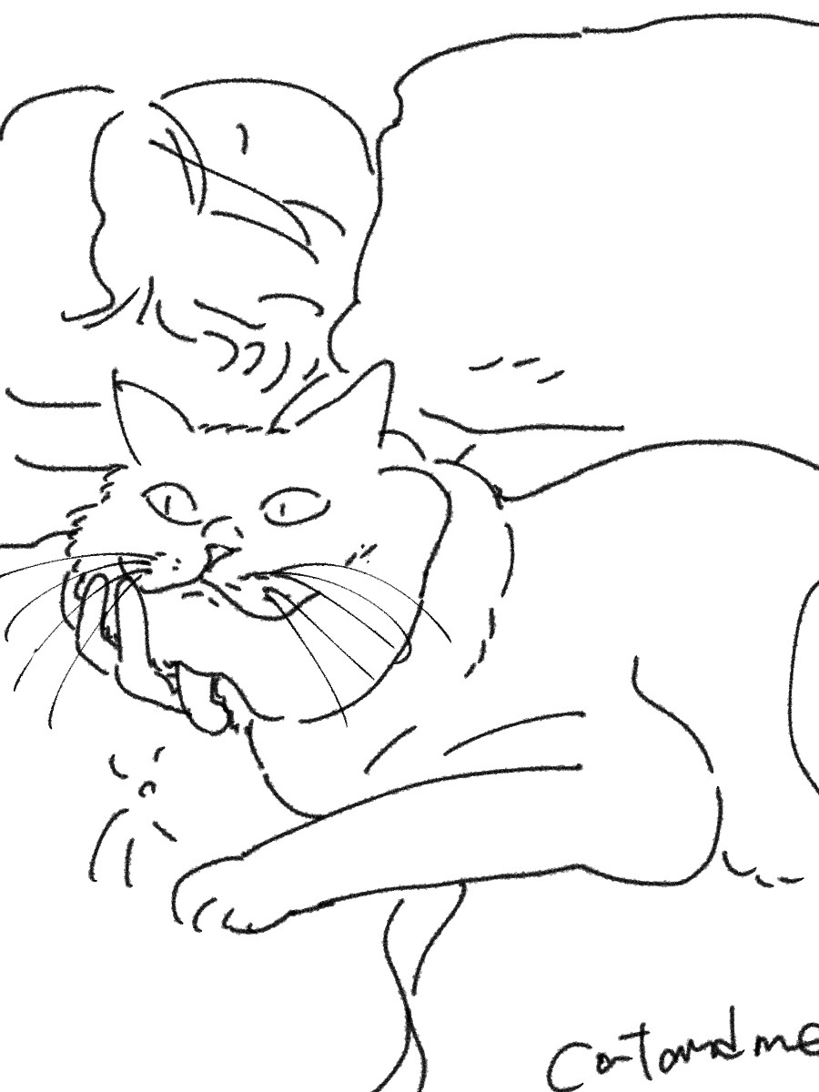 あなたの愛おしい愛猫をゆるく描きます ゆるくて愛しい猫イラストの作成 イメージ3