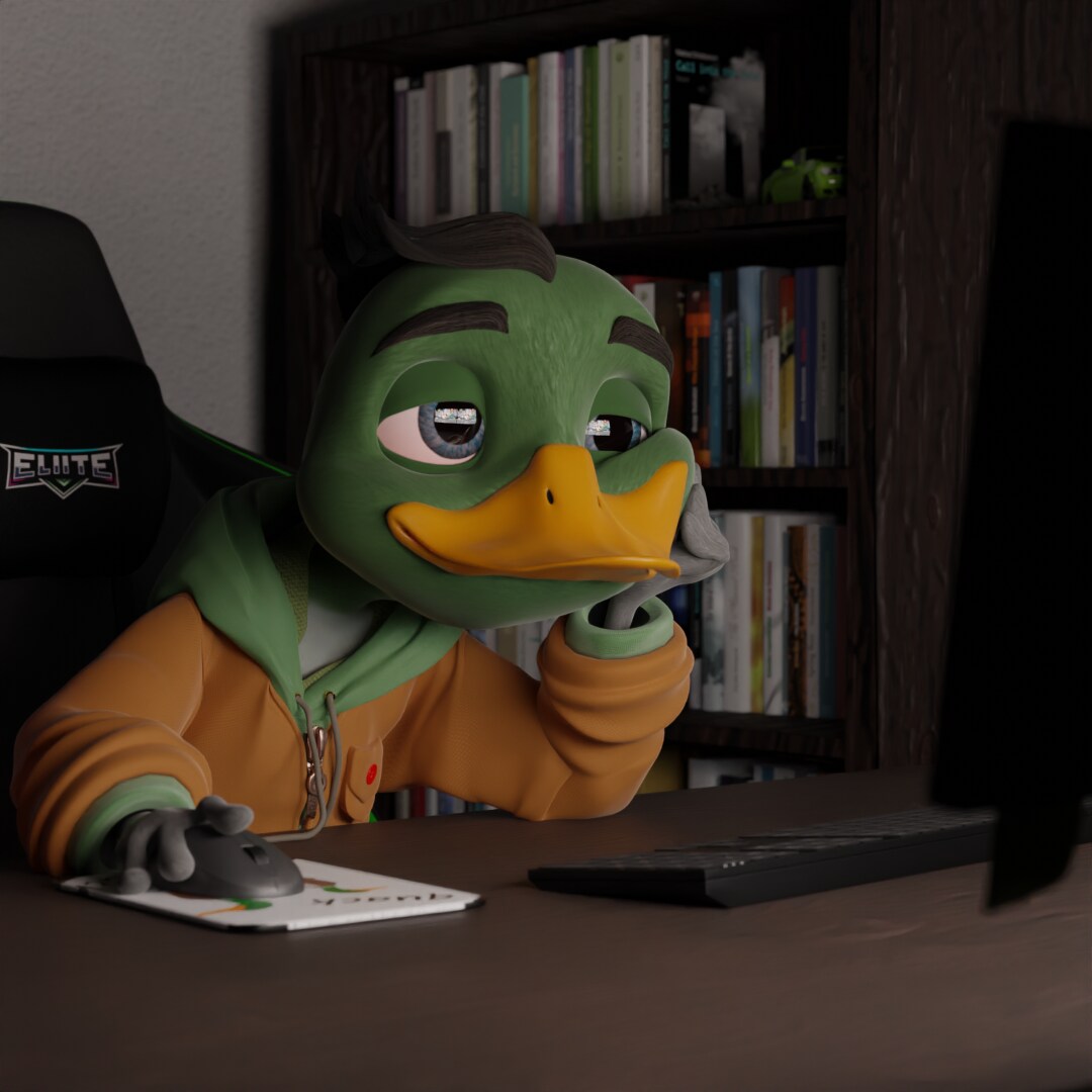 3Dキャラクター：CG技術でビジュアルを作ります SNSのプロフィール/自社IPのプロモーション画像に。 イメージ1