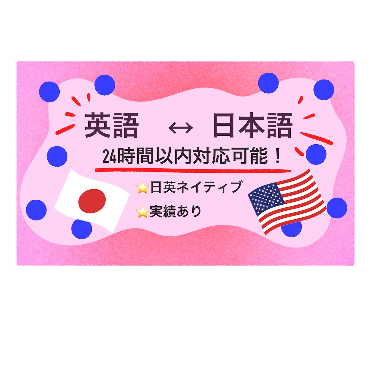24h以内に英/和訳します！ネイティブ/土日可ます TOEIC990点、様々な分野の翻訳が対応可能です。 イメージ1