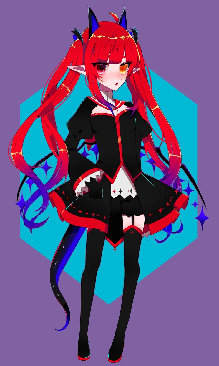 イラスト依頼受付けます イラスト、キャラクターデザイン、立ち絵、アイコンなど！ イメージ1