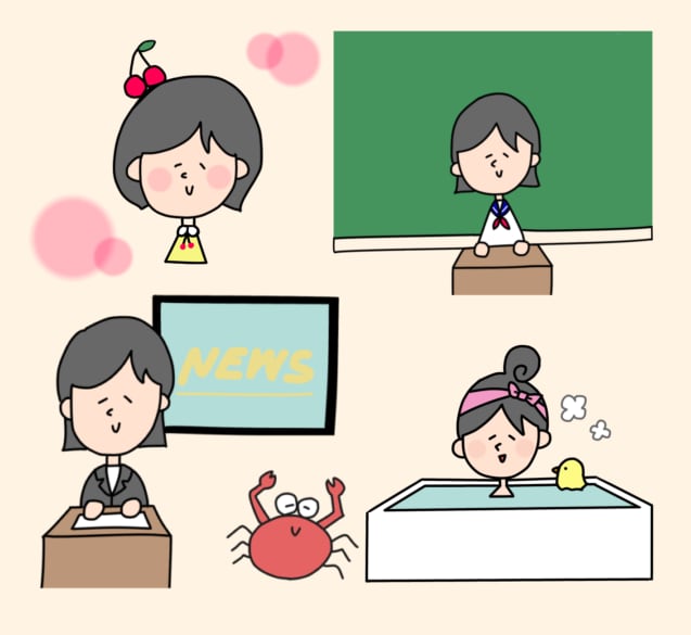最短即日！ゆるかわ×少しシュールなイラスト描きます ＊商用ok＊似顔絵やアイコンに＊ゆるくてかわいいちびキャラ イメージ3