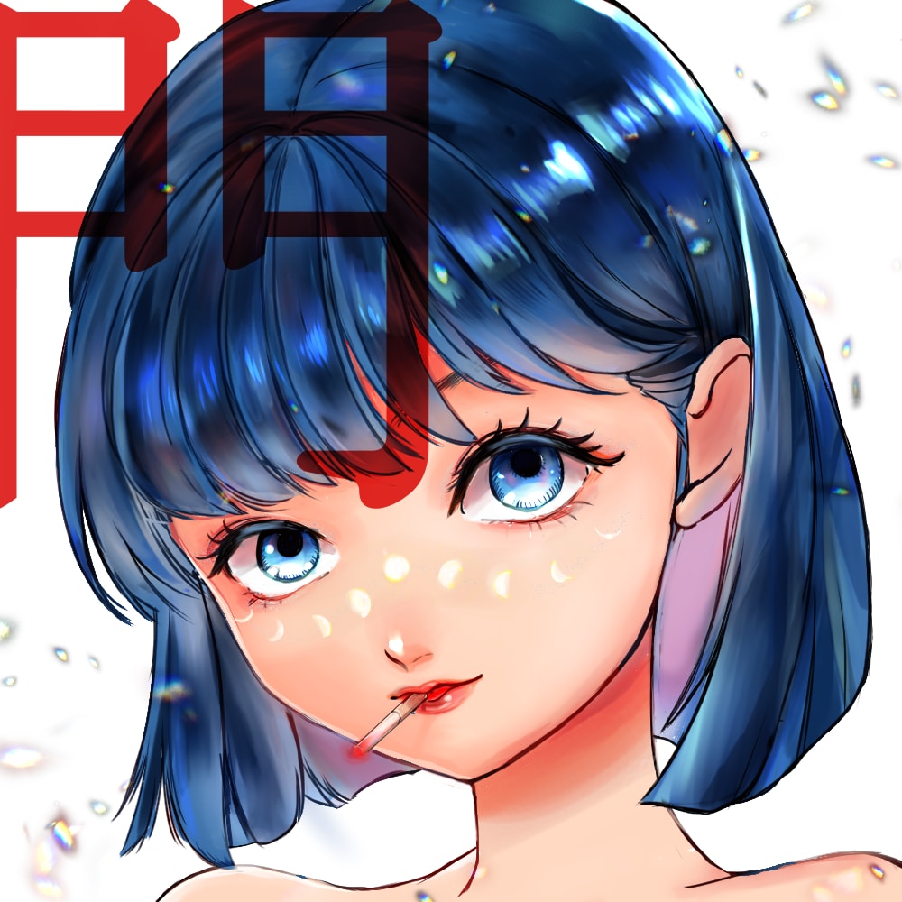 可愛いオリジナルの女の子イラストをお描きします 少しレトロで個性のあるイラストをお描きします！ イメージ5