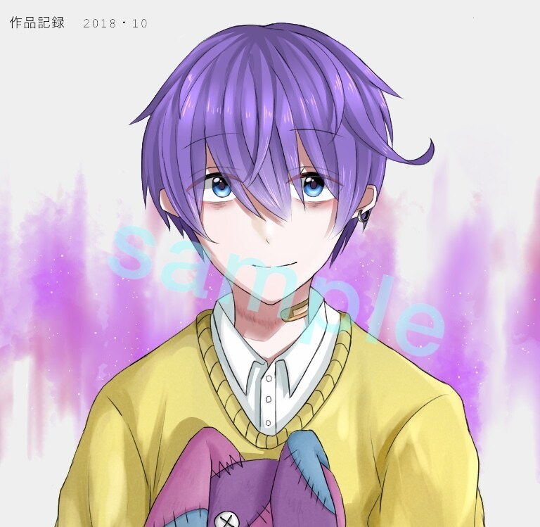 SNSなどのアイコンを制作します ⋆*ミニキャラ、等身両方可能！貴方だけアイコンをお描きします イメージ5