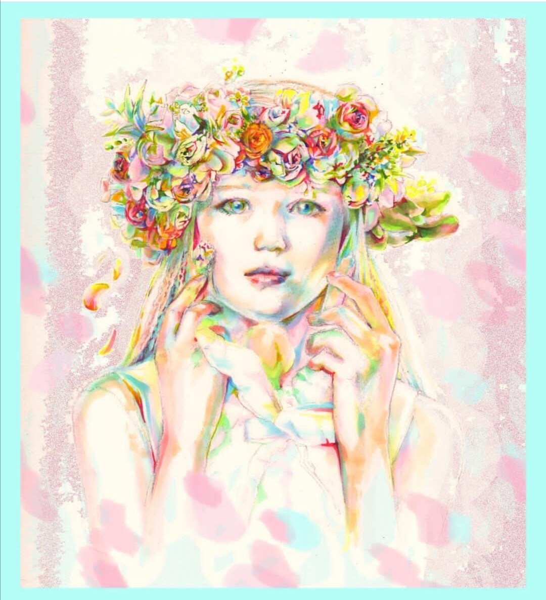 似顔絵イラストオーダー承ります 色使いに心がけた似顔絵制作をしております♪ イメージ1