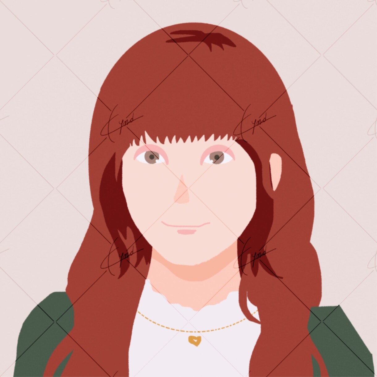 シンプルフラットな似顔絵アイコン描きます SNS・名刺・ブログ・ビジネスにもオススメです！ イメージ3