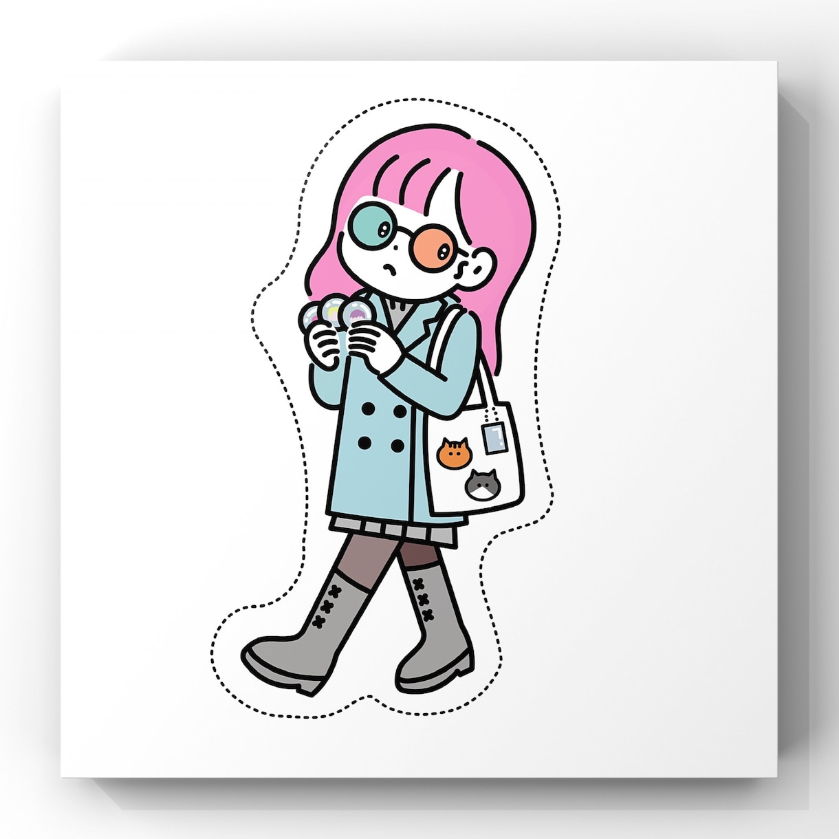 ご希望の絵柄であなたのイメージをイラストにします ミニキャラ、ドット絵、絵柄寄せ等に幅広く対応。 イメージ1