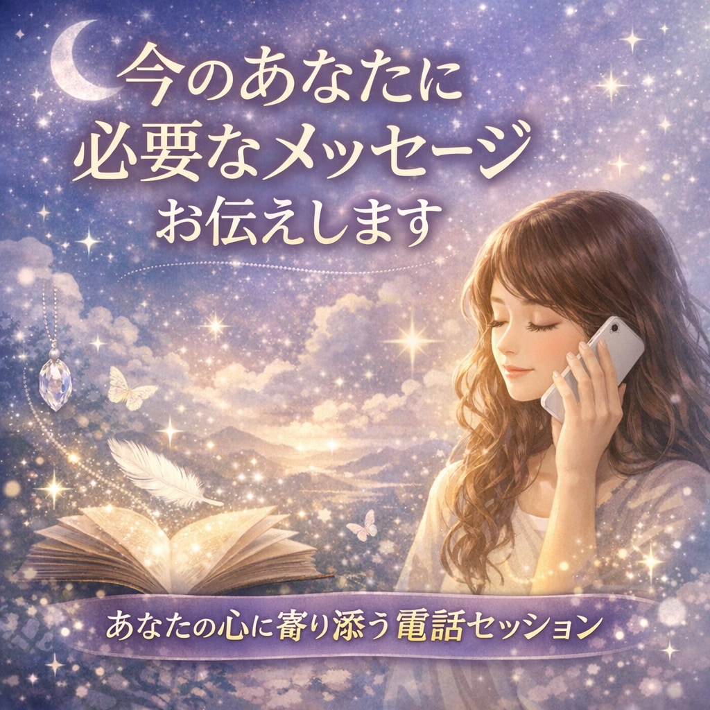 今のあなたに必要なメッセージお伝えします 必要な言葉は、必要なタイミングで届きます イメージ1