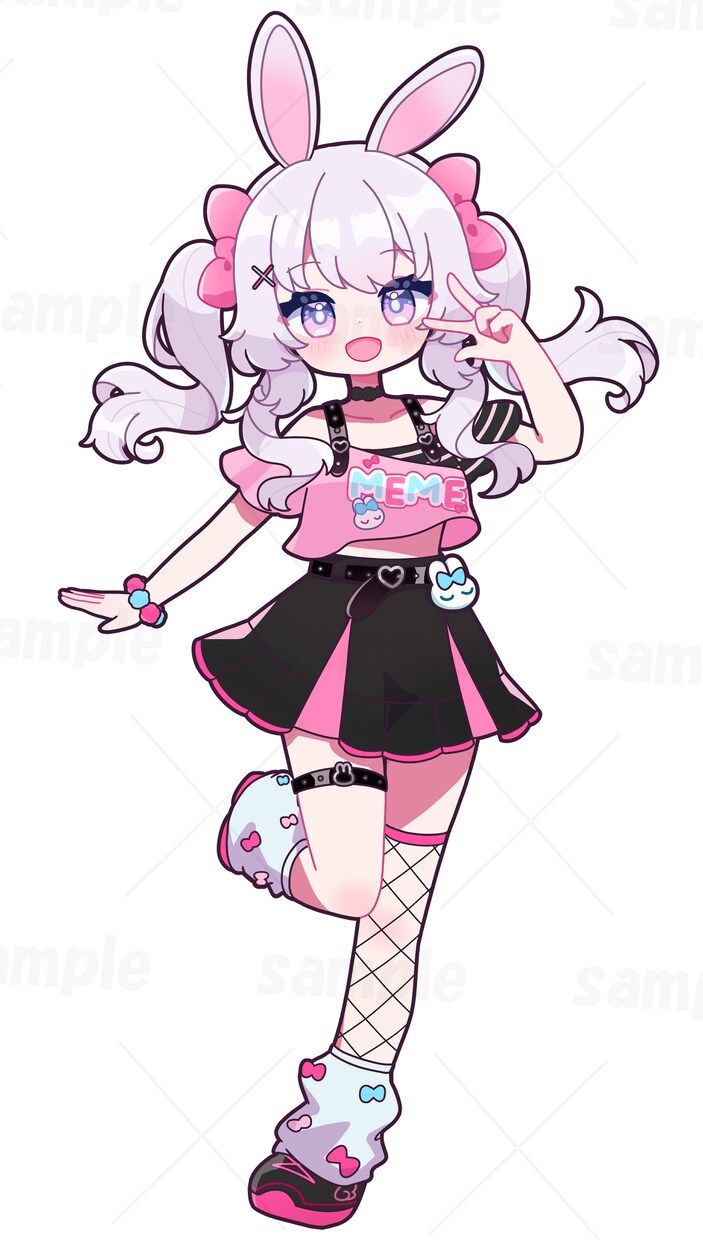 かわいいイラスト承ります グッズからアイコンまで幅広く使いやすい目を引くイラストです。 イメージ8