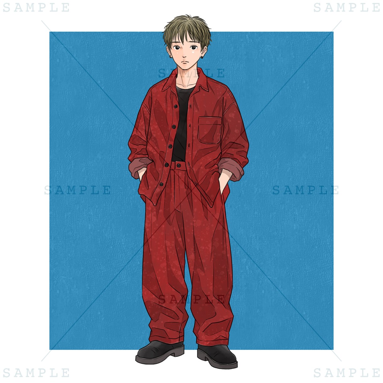 リアル×ナチュラル質感の立ち絵を描きます ゲーム・配信・小説挿絵用等お気軽にご相談ください＾＾ イメージ3