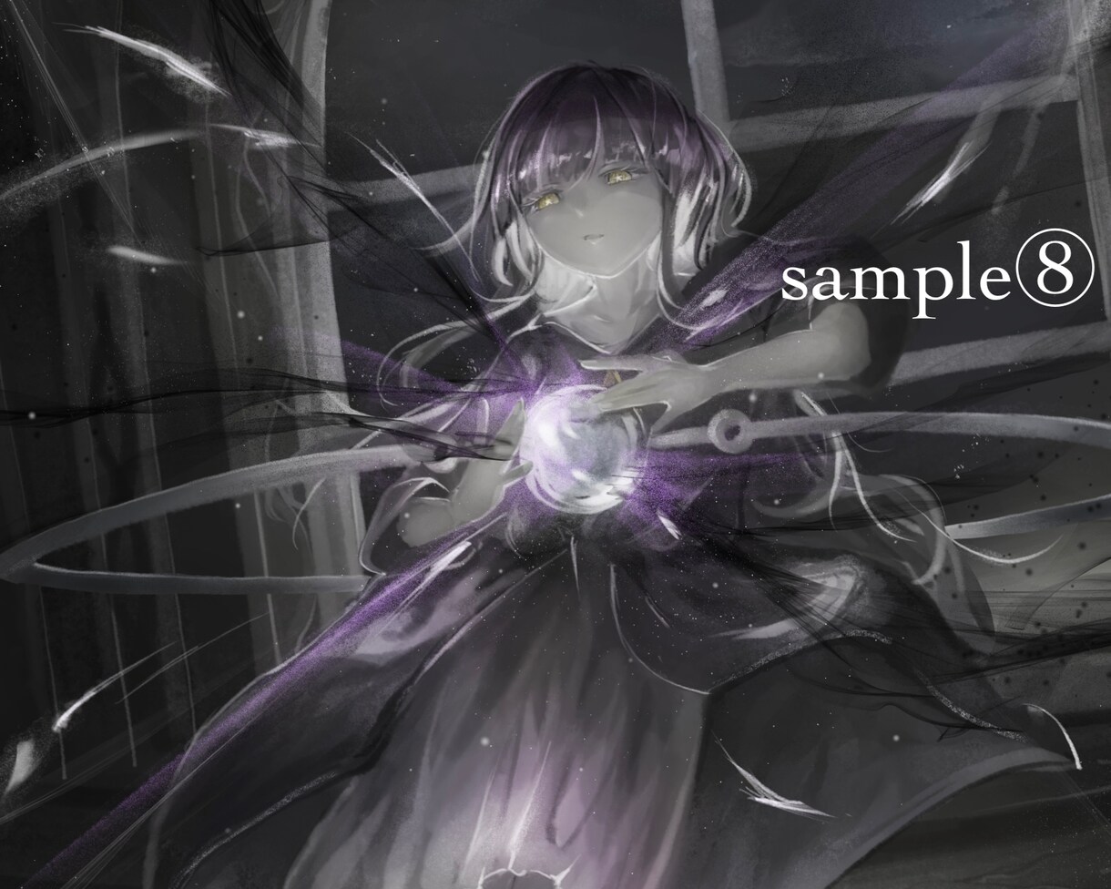 厚塗りでゲームやTRPGキャラのイラスト描きます モンスター、背景、一次創作、二次創作可能！鑑賞から商用まで！ イメージ8