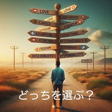 人生の選択、どちらかに迷ったら相談に乗ります 大きい小さいは関係ない！右か左か迷った時は是非ご相談を イメージ1