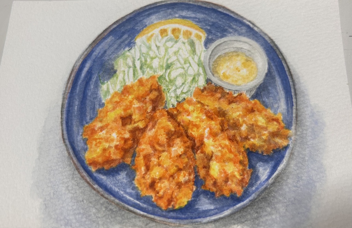美味しそうな料理イラスト描きます 水彩画の細かいタッチでこだわり感溢れる料理に！ イメージ9