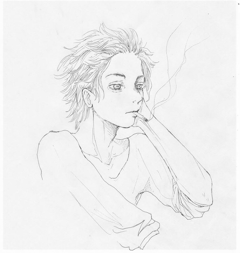 アナログ線画イラストを描きます 奇麗なだけじゃない、毒のあるテイストの作品。 イメージ4