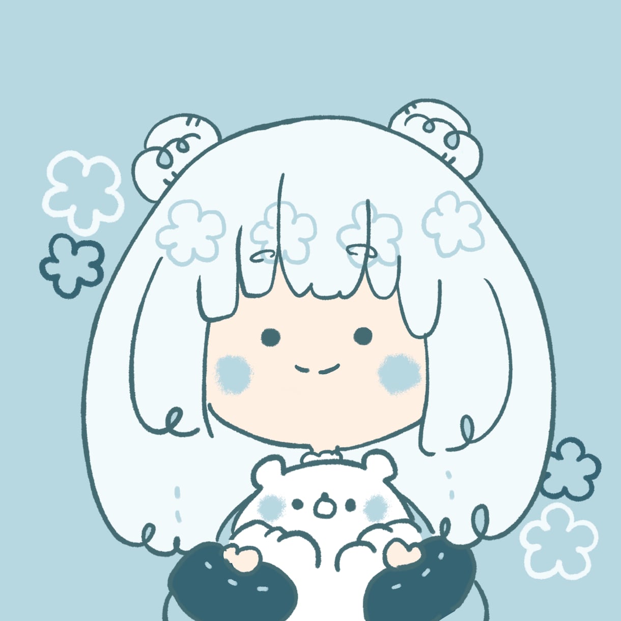 ゆるふわSNSアイコン＊作成致します ほっこりするような可愛いイラストです＊ イメージ3