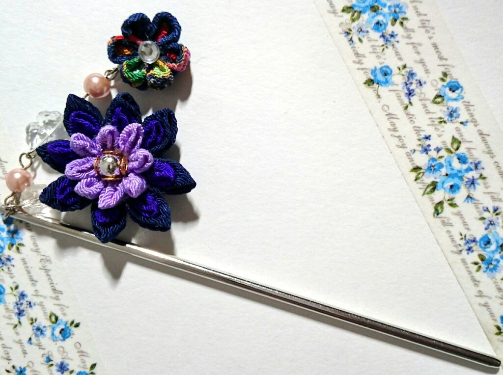 つまみ細工の小物やアクセサリー作ります 和物で可愛い花がお好きなあなたにぴったり！ イメージ3