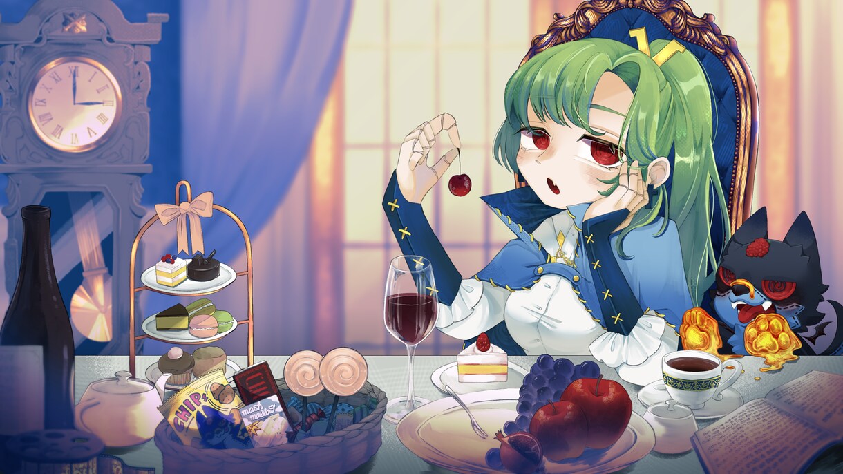 商用利用可！様々なご用途で使える一枚絵作成します 誕生日/記念日/MV/待機画面などに！何でもご相談ください！ イメージ1