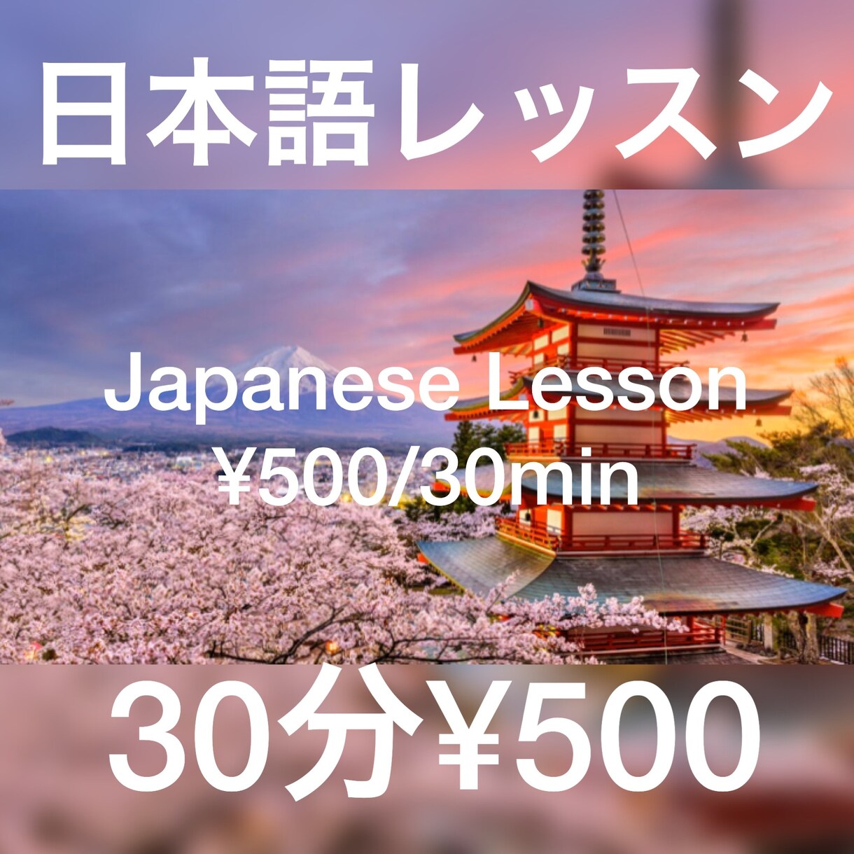 外国人向けに日本語のレッスンをします Lat's talk Japanese! イメージ1