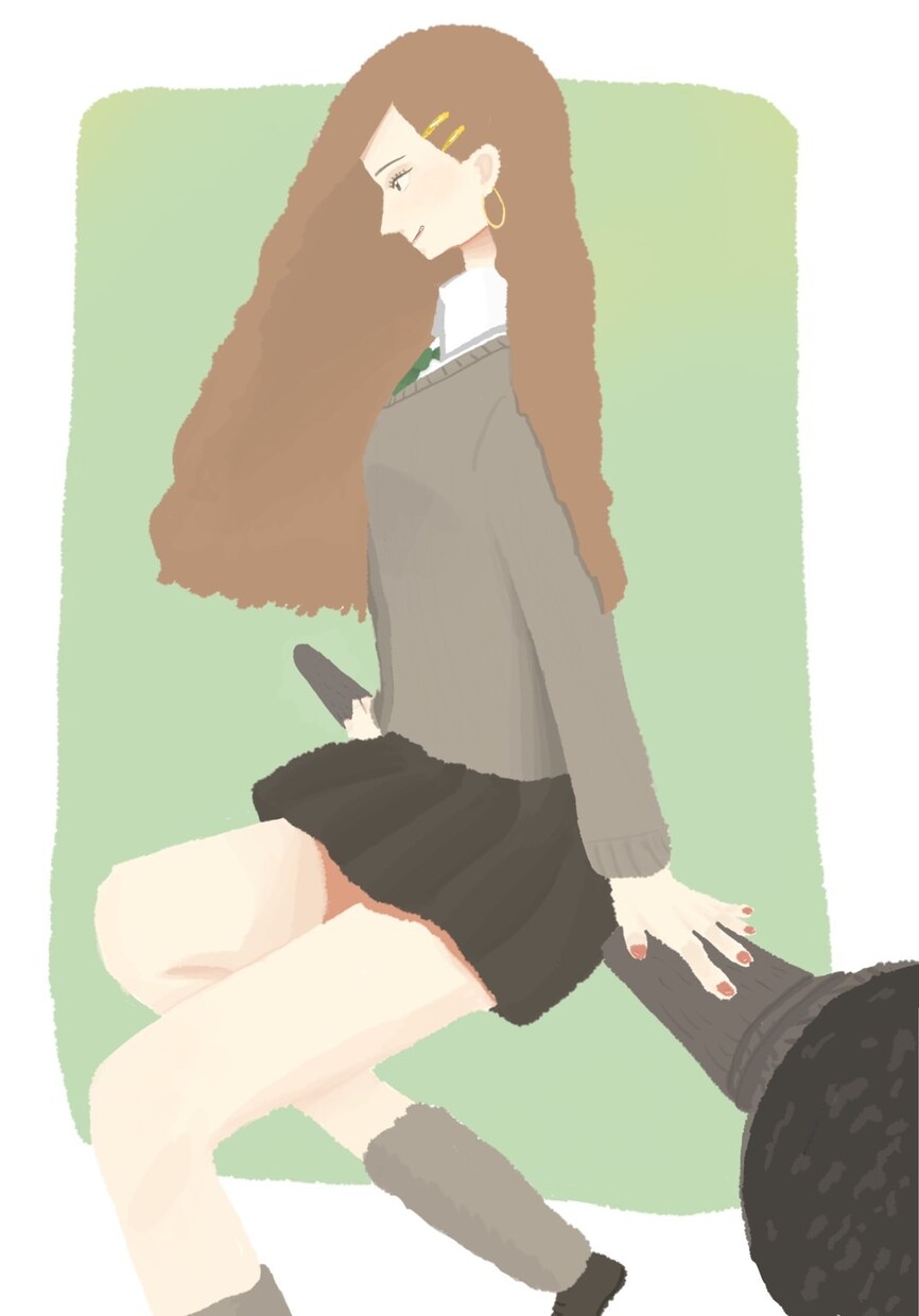 女の子のイラストを描きます デザイン性を重視したものを主に描いています！ イメージ5