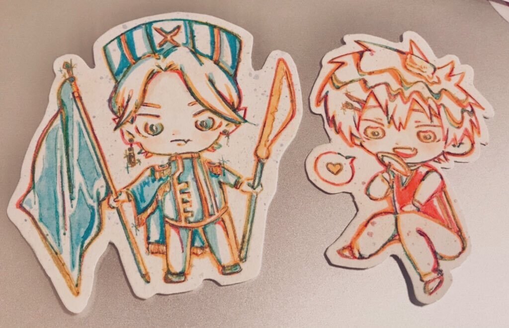 プレイカラーアナログイラスト描きます カラフルに仕上げます！プレゼントなどにいかがですか？ イメージ9