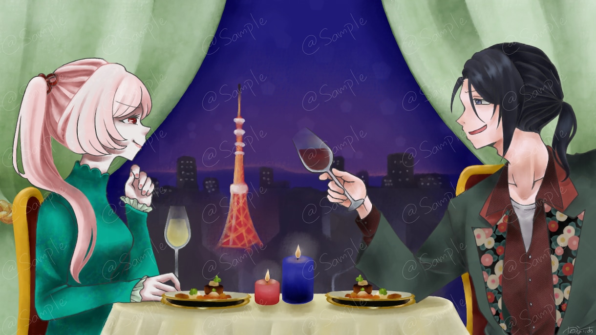親しみやすく、温かいキャラクターイラスト描きます 一枚絵、サムネイル、観賞用など イメージ5