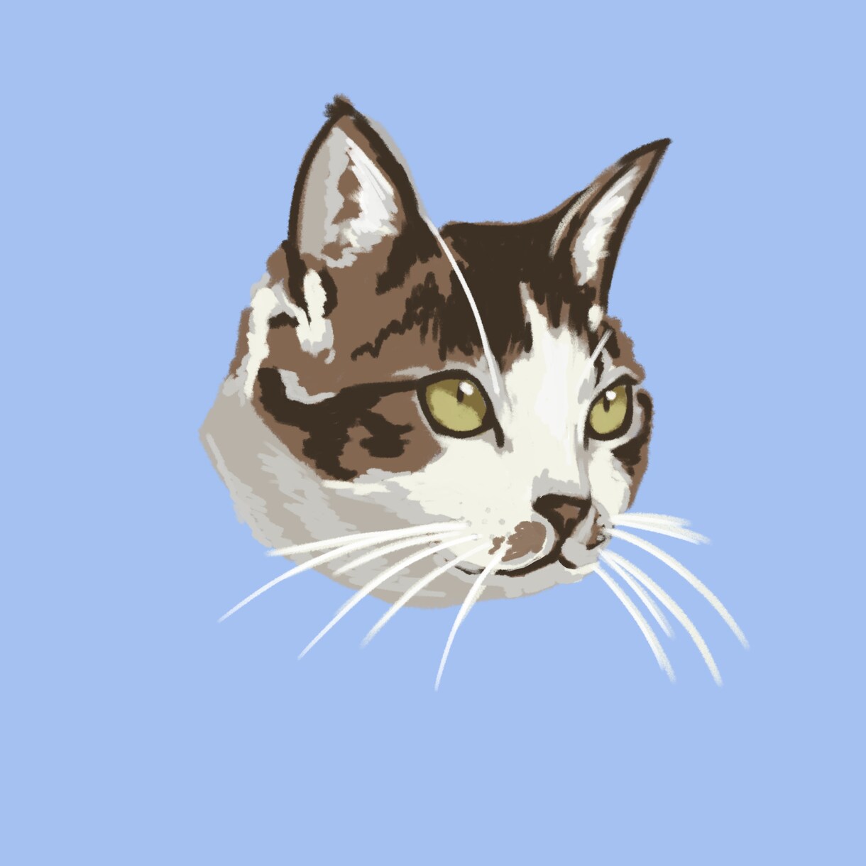 ペットのお気に入りの一枚をイラストにします おしゃれで愛着のわくイラスト・アイコンが欲しい方へ☆ イメージ3
