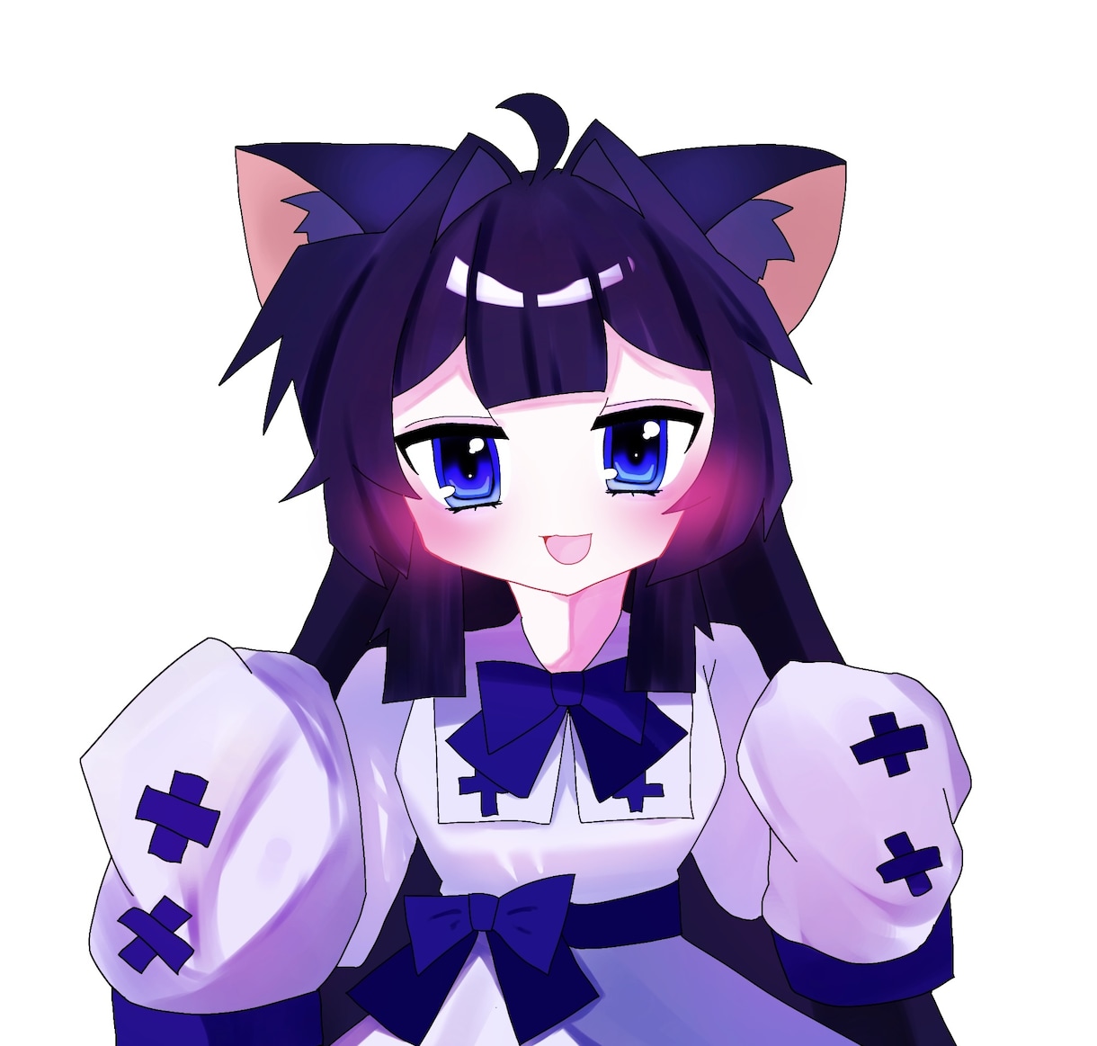 かわいい女のこかきます ピンクでもちもちな女の子を描きます！！IRIAM向け イメージ3