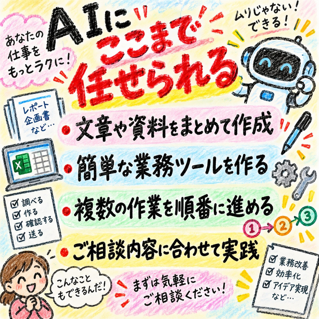 初心者向けAIエージェント活用を教えます AIがファイルを読み書きし作業まで進める環境へ イメージ7