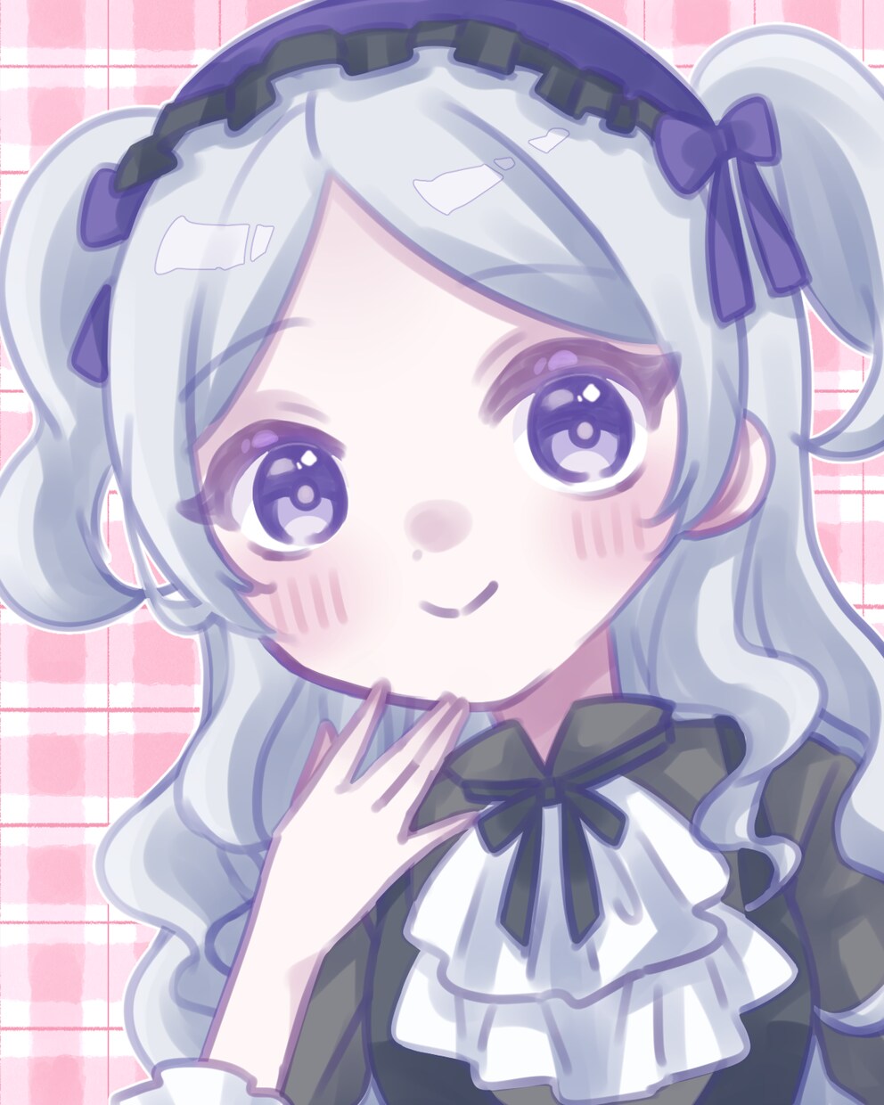 可愛い絵柄のアイコン・ミニキャライラスト描きます キラキラした少女のイラストが得意です。商用利用料込。 イメージ7