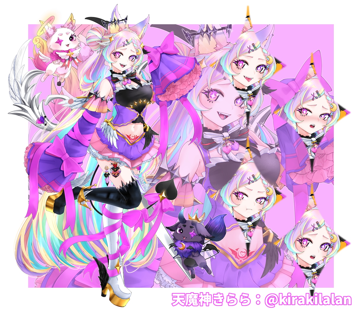 IRIAM向け！！立ち絵作成します あなたも今日からVtuber・Vライバー！！ イメージ3